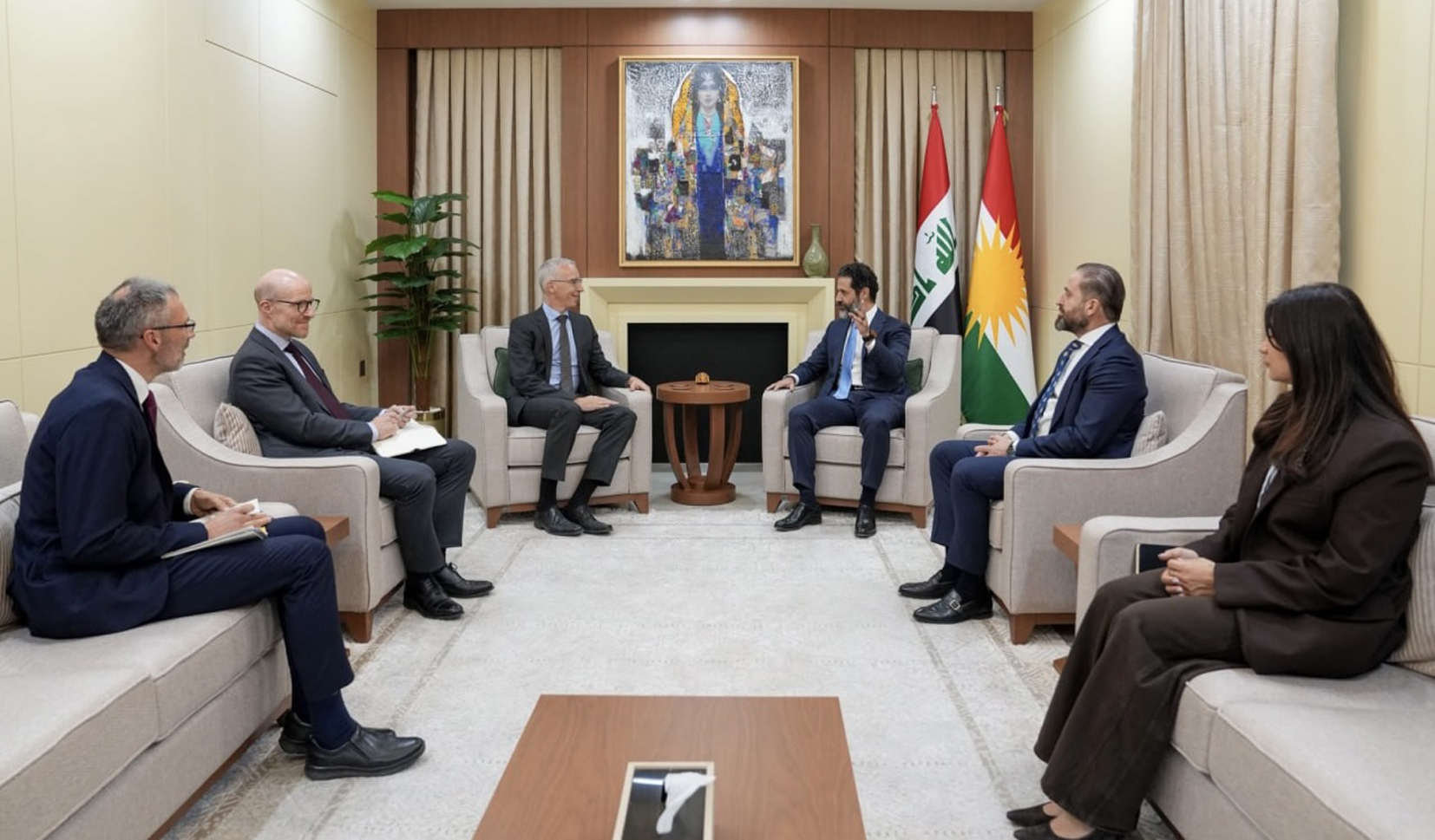 قوباد طالباني: نقدر دعم ألمانيا لإقليم كوردستان وقوات البيشمركة